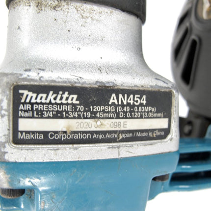 Makita AN454 1 - 3/4" 15 Degree Pneumatic Coil Roofing Nailer Nail Gun - ZeereeZ