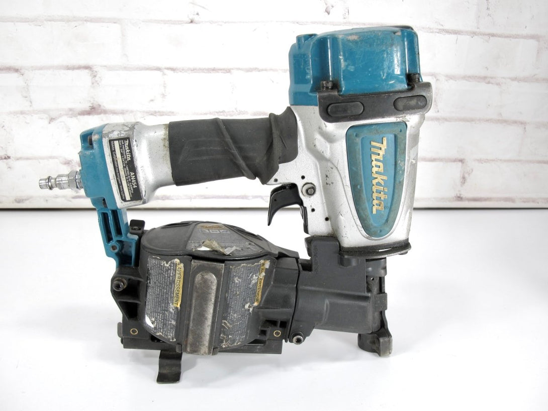 Makita AN454 1 - 3/4" 15 Degree Pneumatic Coil Roofing Nailer Nail Gun - ZeereeZ