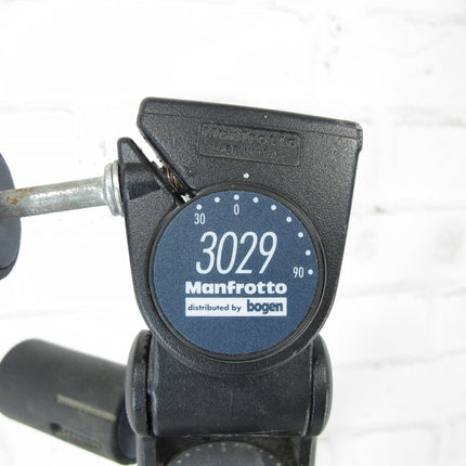 Manfrotto 3221 Aluminum Leg Tripod with 3029 Head Combination 3228A with Strap - ZeereeZ