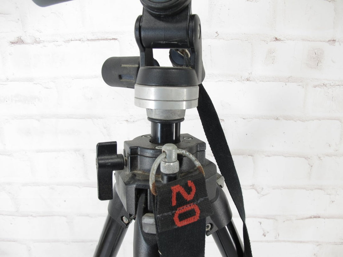 Manfrotto 3221 Aluminum Leg Tripod with 3029 Head Combination 3228A with Strap - ZeereeZ