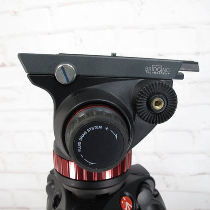 Manfrotto MVT535AQ Aluminum Tripod Legs w/ MVH 502AH Head - ZeereeZ