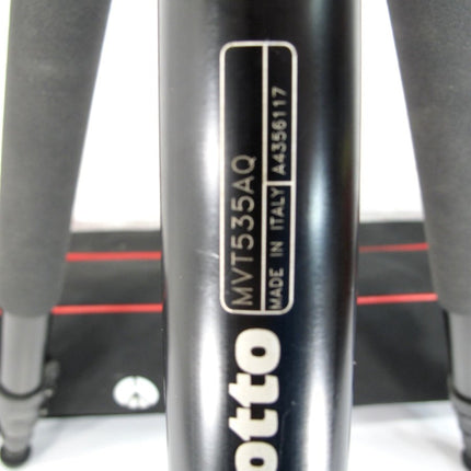 Manfrotto MVT535AQ Aluminum Tripod Legs w/ MVH 502AH Head - ZeereeZ