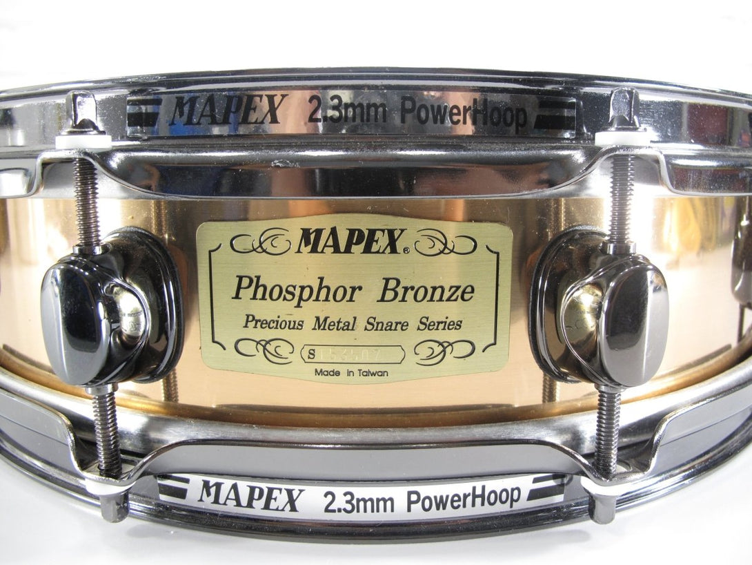 Mapex Phosphor Bronze Precious Metal Series Snare Drum 14 x 4 - ZeereeZ