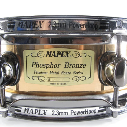 Mapex Phosphor Bronze Precious Metal Series Snare Drum 14 x 4 - ZeereeZ