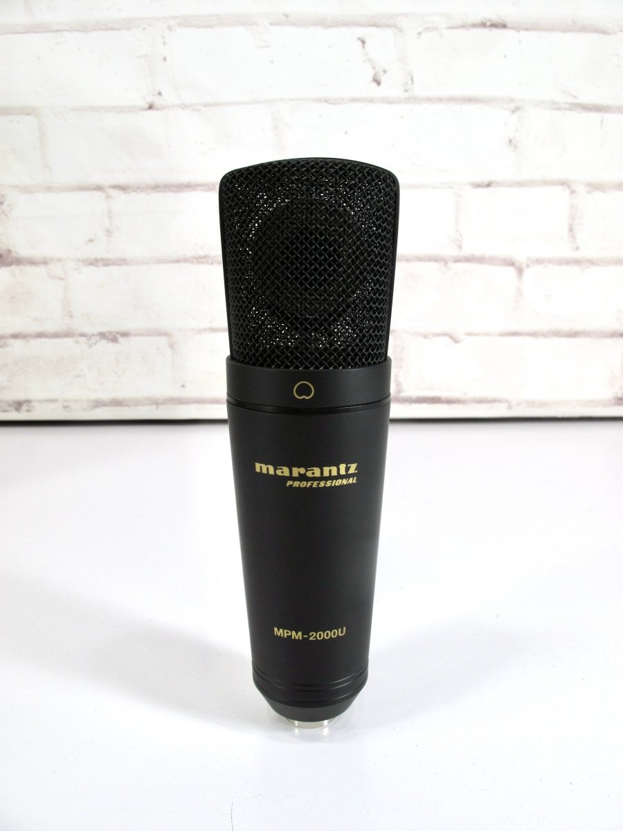 Marantz MPM - 2000U Professional Condenser Microphone w/ Shock Mount & Stand - ZeereeZ