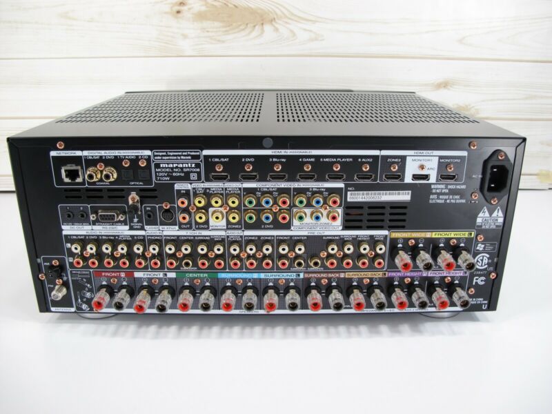 Marantz SR7008 Dolby 9.2 Theater Surround Receiver w/ Zone 2 Amp Airplay 4k Pass - ZeereeZ