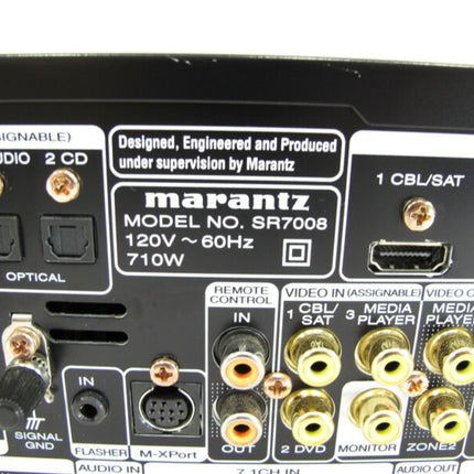 Marantz SR7008 Dolby 9.2 Theater Surround Receiver w/ Zone 2 Amp Airplay 4k Pass - ZeereeZ