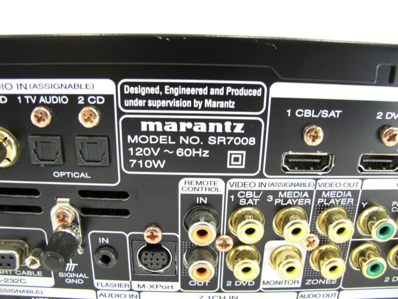 Marantz SR7008 Dolby 9.2 Theater Surround Receiver w/ Zone 2 Amp Airplay 4k Pass - ZeereeZ