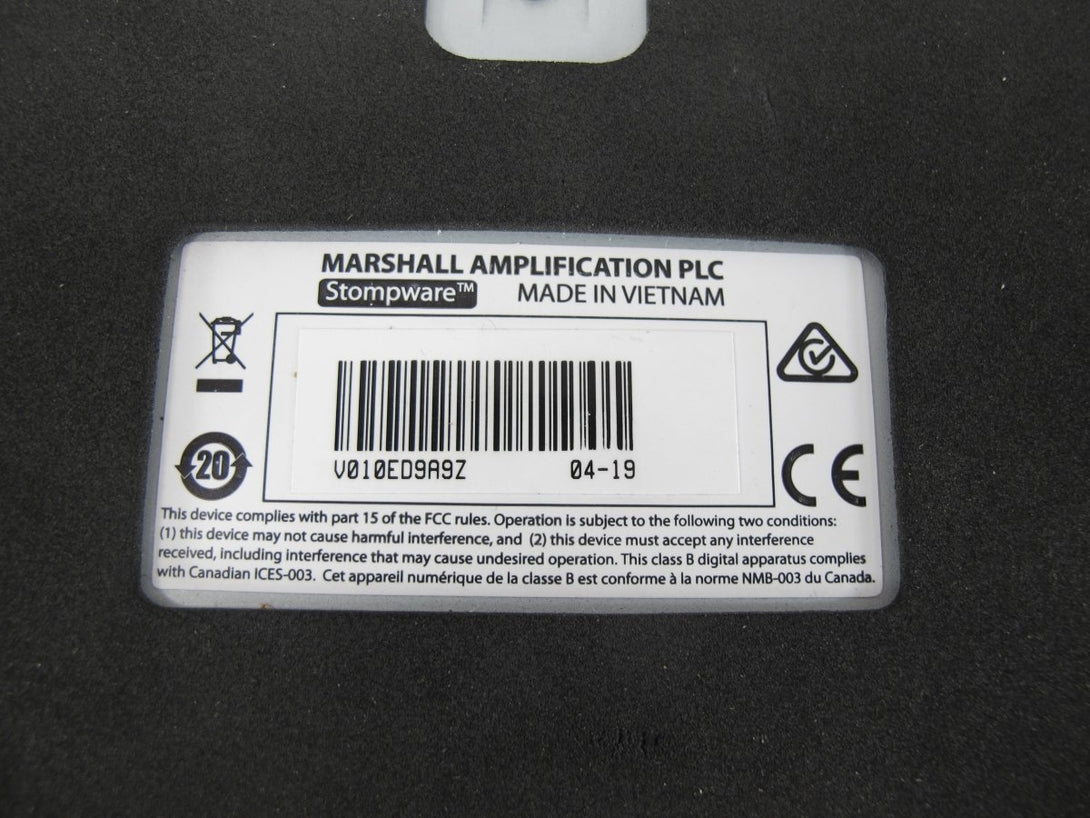 Marshall PEDL - 91009 Programmable Foot Switch For CODE Guitar Amplifier - ZeereeZ