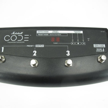 Marshall PEDL - 91009 Programmable Foot Switch For CODE Guitar Amplifier - ZeereeZ