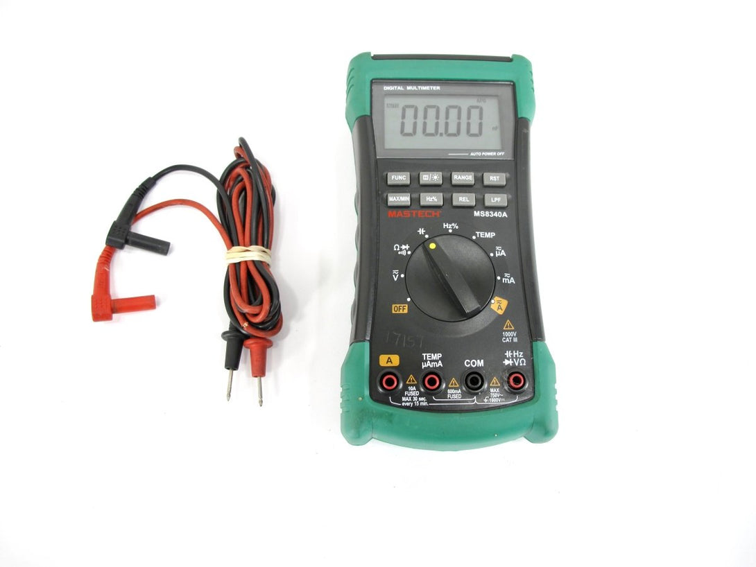 Mastech MS8340A Auto Ranging Digital Multimeter w/ Leads - ZeereeZ