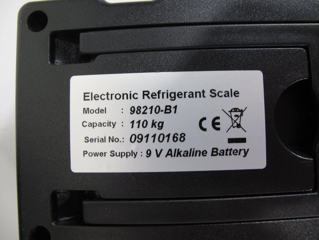 Mastercool 98210 - A Accu - Charge Programmable A/C AC Air Conditioner HVAC Refrigerant Scale - ZeereeZ