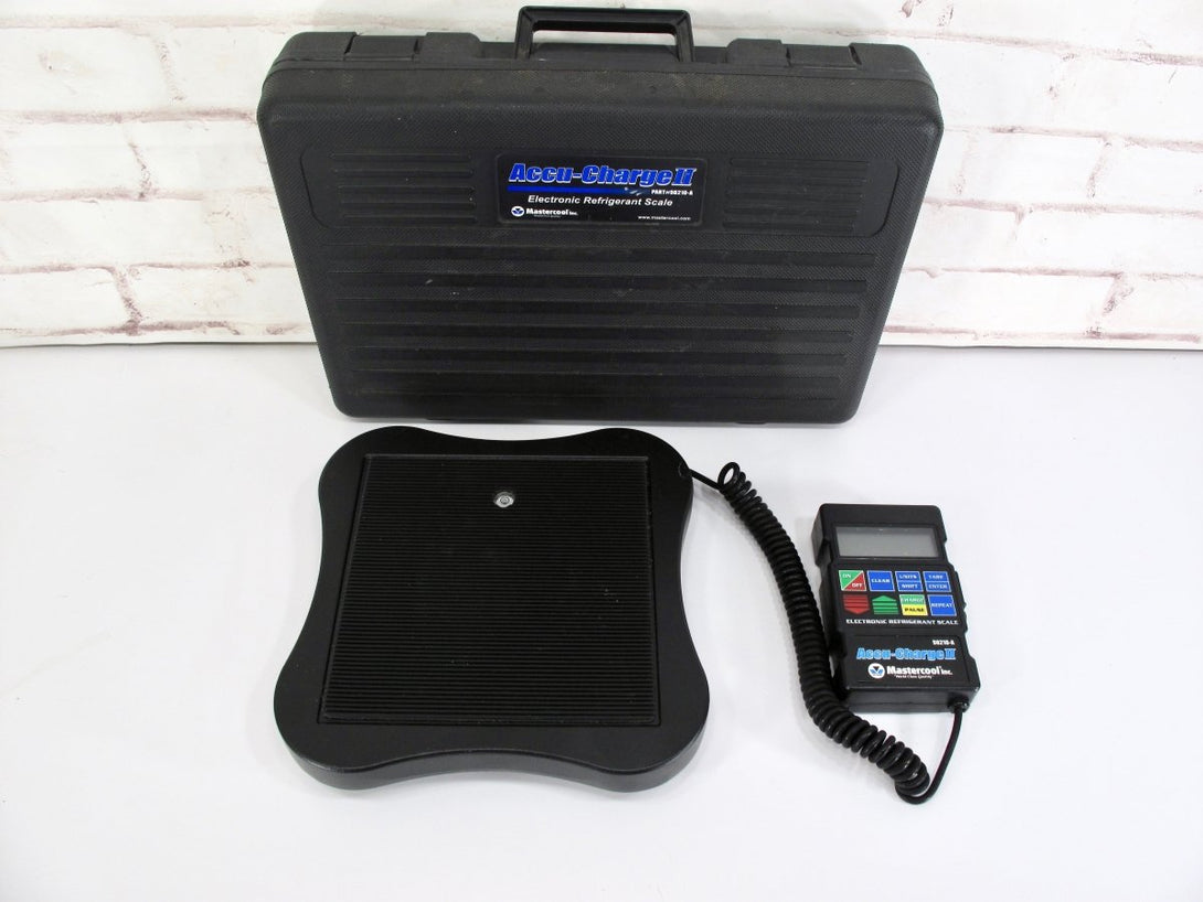 Mastercool 98210 - A Accu - Charge Programmable A/C AC Air Conditioner HVAC Refrigerant Scale - ZeereeZ