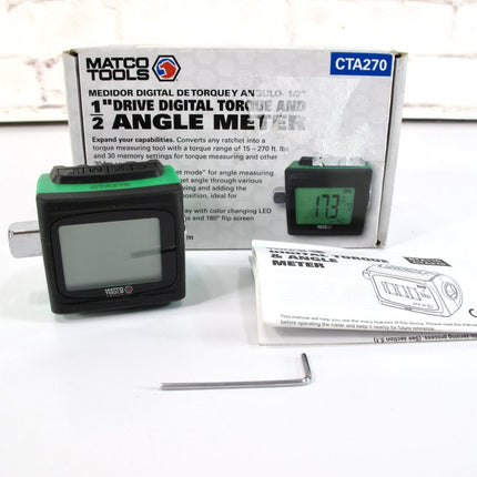 Matco CTA270 1/2" Drive Digital Torque And Angle Meter - ZeereeZ