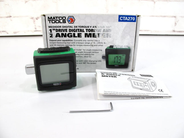 Matco CTA270 1/2" Drive Digital Torque And Angle Meter - ZeereeZ