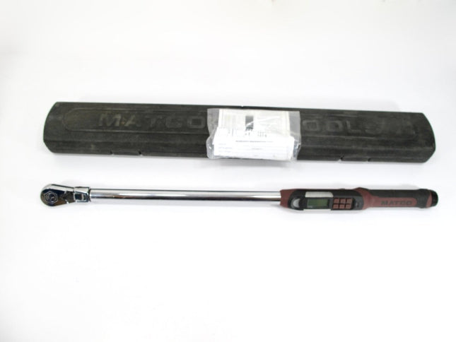 Matco ETWC300FKB 1/2” 15 - 300 Ft.lbs Sound and Light Up Torque Wrench - ZeereeZ