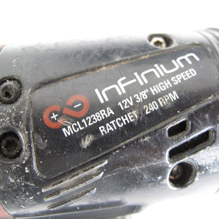 Matco Infinium MCL1238RA 3/8" 12V High Speed Ratchet Tool with Battery - ZeereeZ