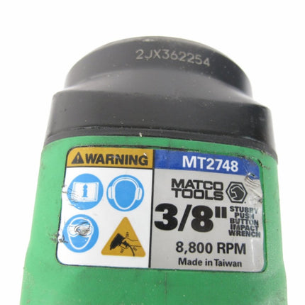 Matco Tools MT2748 3/8" Stubby Air Impact Wrench Driver - ZeereeZ