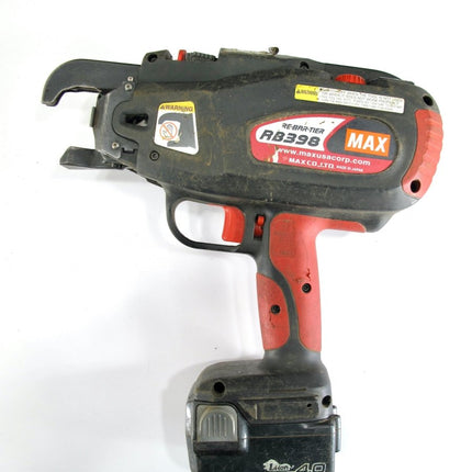 Max RB398S RE - Ba - Tier Rebar Tying Tool Up To #5 x #6 with 21GA Wire - ZeereeZ