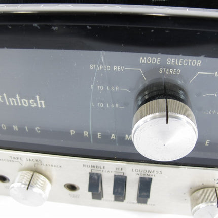 Mcintosh C22 Vintage Mid - Late 60s Stereo Vacuum Tube Preamplifier - ZeereeZ