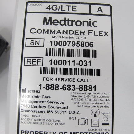 Medtronic Cardiocom Commander Flex CD320 Blood Pressure Vital Sign Monitor - ZeereeZ