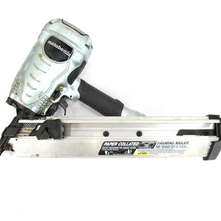 Metabo HPT 30 - Deg Paper Collated 3 - 1/2 in. Strip Framing Nailer NR90AD(S1) - ZeereeZ