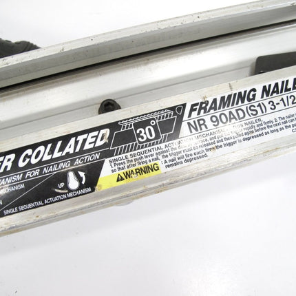 Metabo HPT 30 - Deg Paper Collated 3 - 1/2 in. Strip Framing Nailer NR90AD(S1) - ZeereeZ