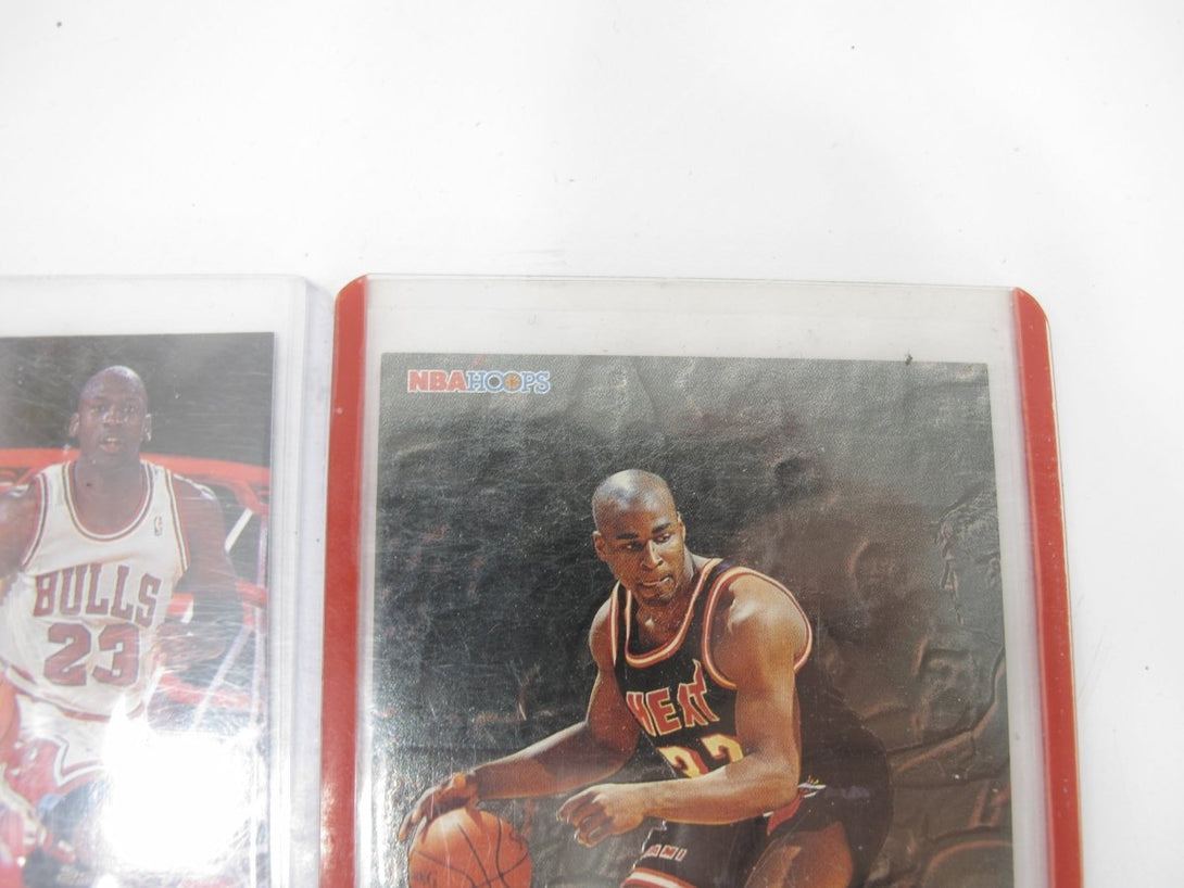 Michael Jordan 93 - 94 Inside Outside Fleer, 93 Skybox Face to Face, Pippen Beam Team Cards - ZeereeZ