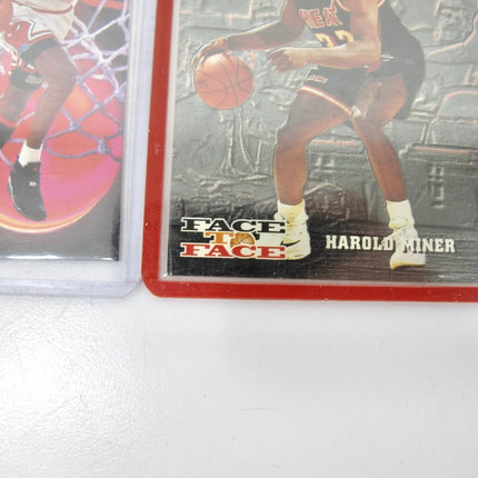 Michael Jordan 93 - 94 Inside Outside Fleer, 93 Skybox Face to Face, Pippen Beam Team Cards - ZeereeZ