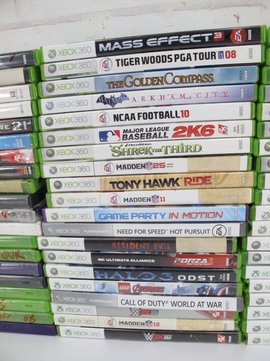 Microsoft Xbox 360 Lot of 60 GAMES - ZeereeZ