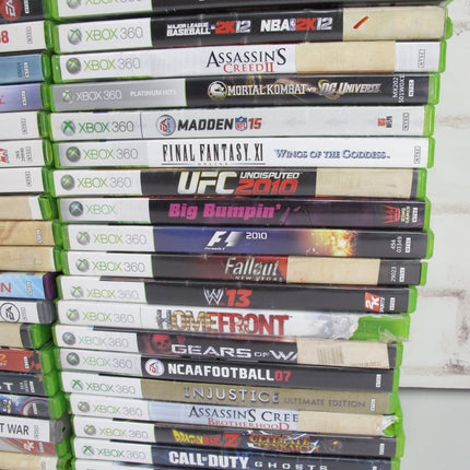 Microsoft Xbox 360 Lot of 60 GAMES - ZeereeZ