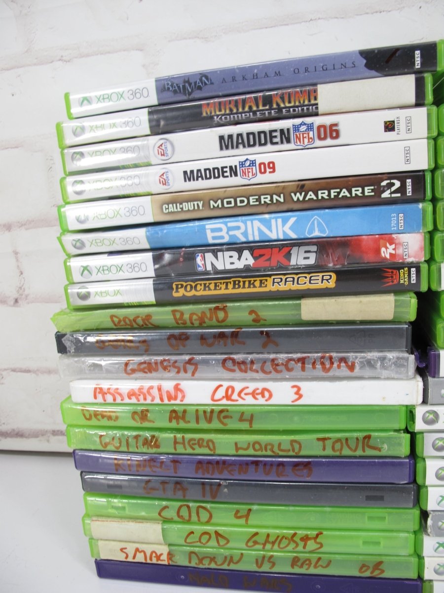 Microsoft Xbox 360 Lot of 60 GAMES - ZeereeZ