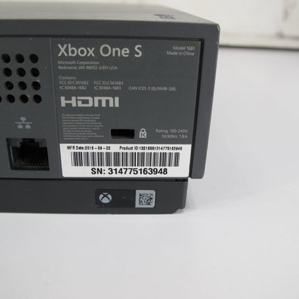 Microsoft Xbox One S 1681 1TB Video Game Console System - ZeereeZ