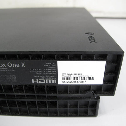 Microsoft Xbox One X 1TB Video Game Console Model 1787 - ZeereeZ