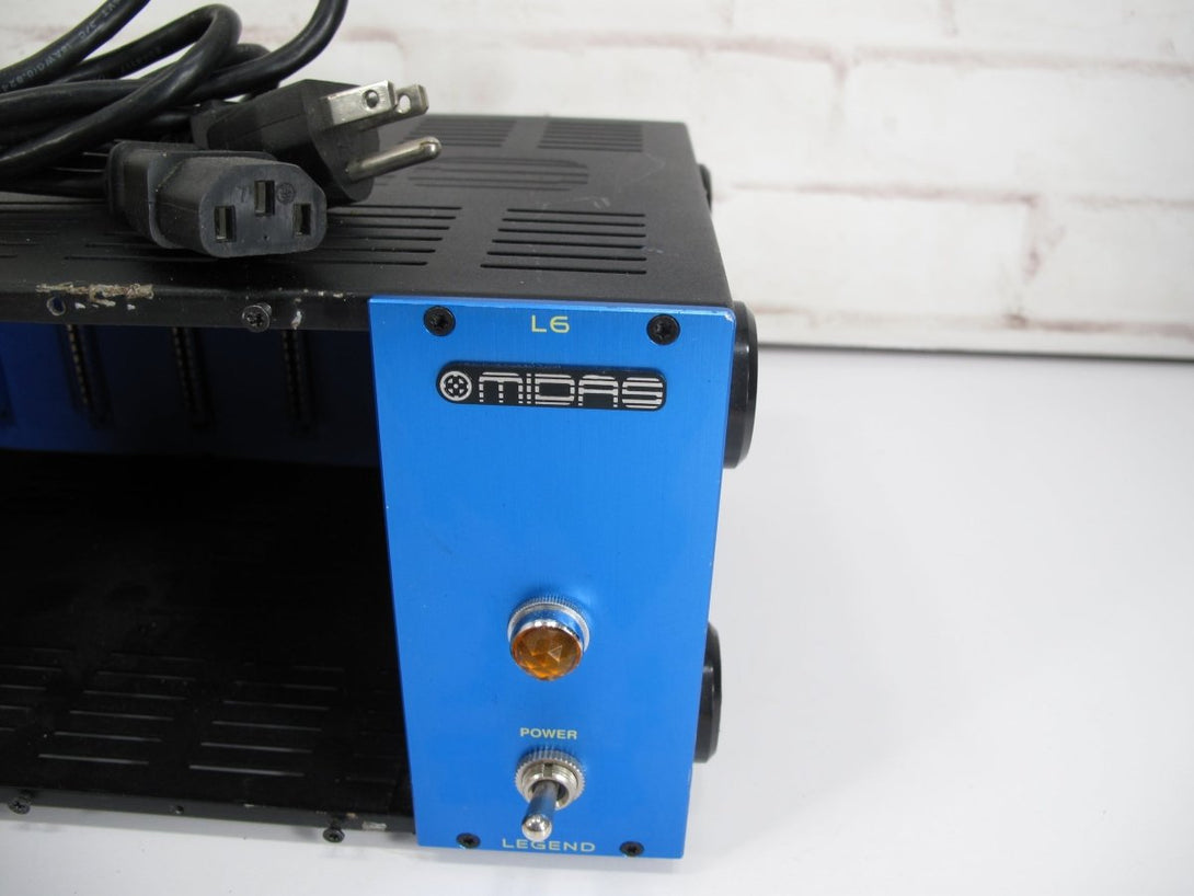Midas L6 Legend 6 - Slot Powered 500 Series Audio Dynamics Module Housing - ZeereeZ
