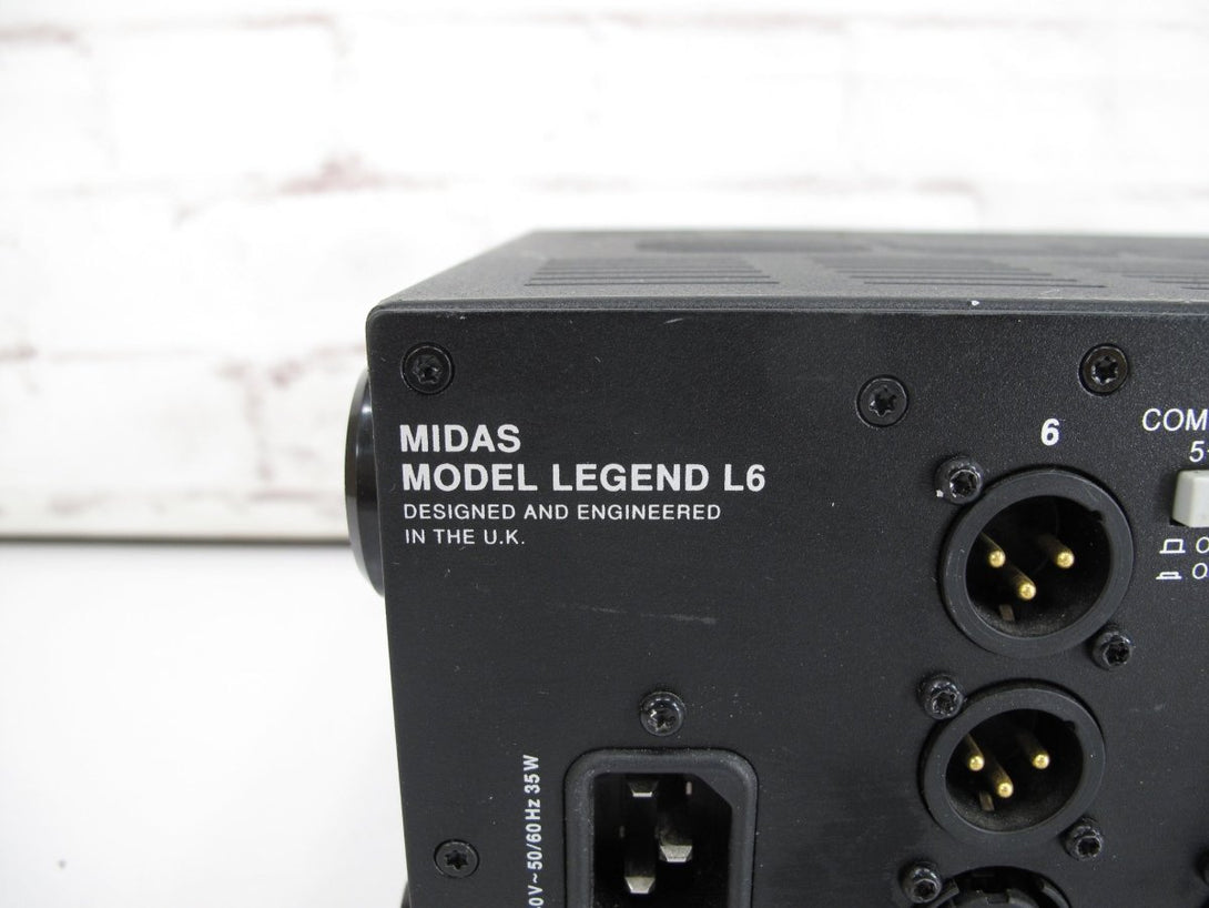 Midas L6 Legend 6 - Slot Powered 500 Series Audio Dynamics Module Housing - ZeereeZ