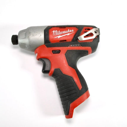 Milwaukee 2462 - 20 M12 12 - Volt Li - ion 1/4" Hex Impact Driver Tool Only - ZeereeZ