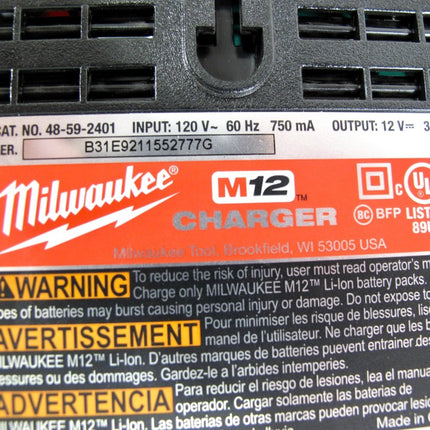Milwaukee 2505 - 20 M12 FUEL Installation Drill Driver w/ Battery & Charger Kit - ZeereeZ