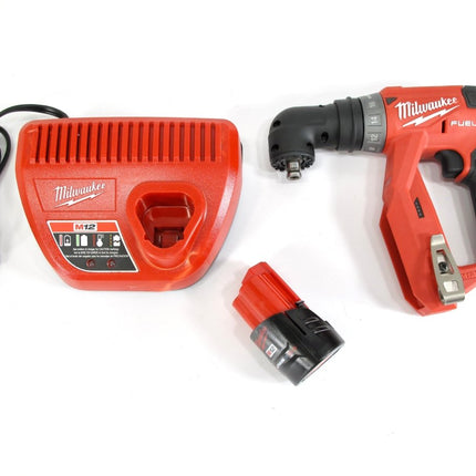 Milwaukee 2505 - 20 M12 FUEL Installation Drill Driver w/ Battery & Charger Kit - ZeereeZ