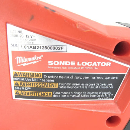 Milwaukee 2580 - 21 M12 Ground Pipe Locator Device - ZeereeZ
