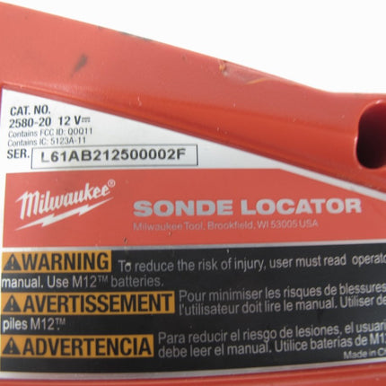 Milwaukee 2580 - 21 M12 Ground Pipe Locator Device - ZeereeZ