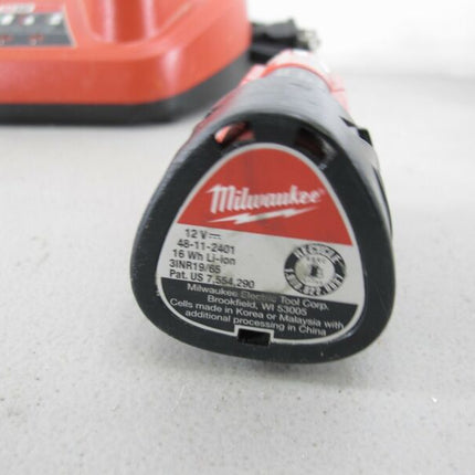 Milwaukee 48 - 59 - 2401 12V Li - Ion Tool Charger & 48 - 11 - 2401 12V Battery - ZeereeZ