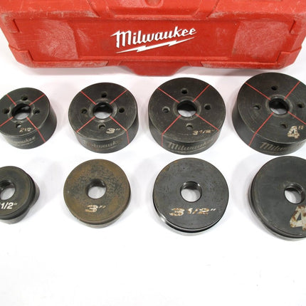 Milwaukee 49 - 16 - 2695 Exact 2 - 1/2 inch to 4 inch Knockout Set - ZeereeZ