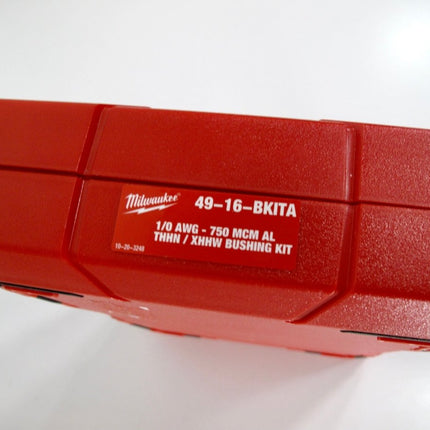 Milwaukee Tool 49 - 16 - BKITA 1/0 Awg - 750 Mcm Aluminum Thhn / Xhhw Bushing Kit - ZeereeZ