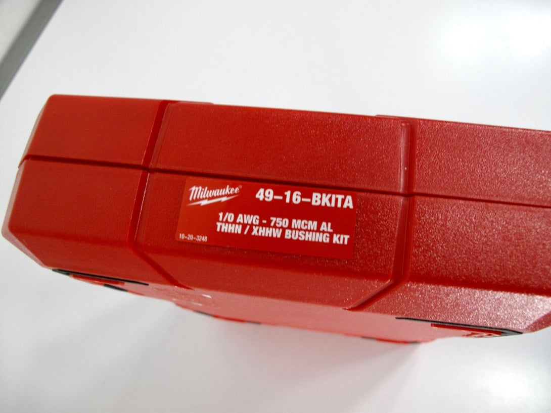 Milwaukee Tool 49 - 16 - BKITA 1/0 Awg - 750 Mcm Aluminum Thhn / Xhhw Bushing Kit - ZeereeZ