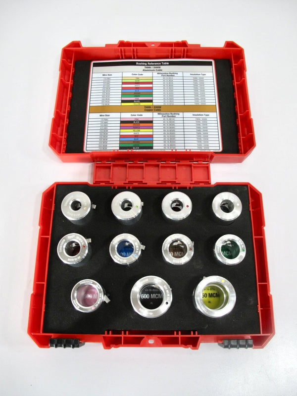 Milwaukee Tool 49 - 16 - BKITA 1/0 Awg - 750 Mcm Aluminum Thhn / Xhhw Bushing Kit - ZeereeZ