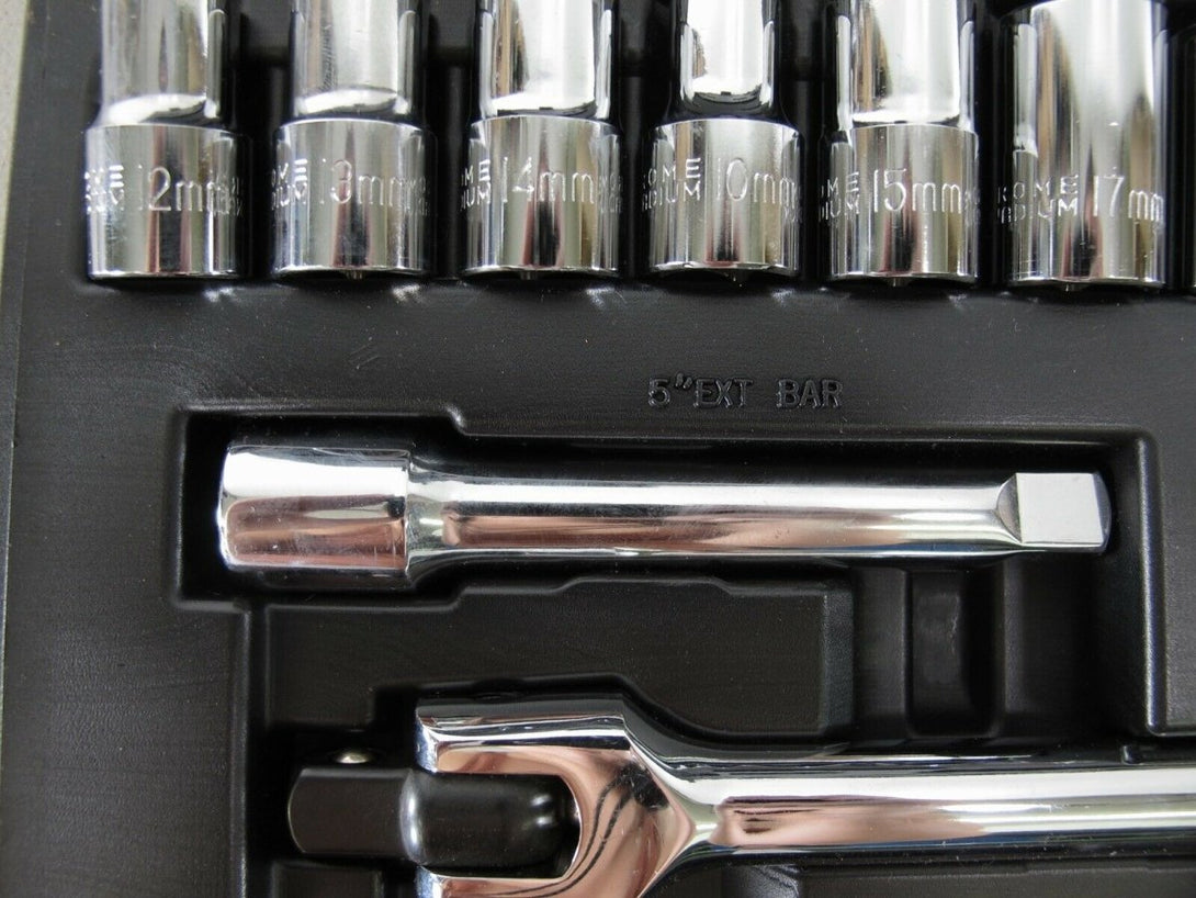 Mintcraft TS1019 - M 1 1 1 Socket Set 1/2 Drive, 19 - Piece - ZeereeZ