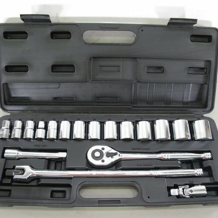 Mintcraft TS1019 - M 1 1 1 Socket Set 1/2 Drive, 19 - Piece - ZeereeZ