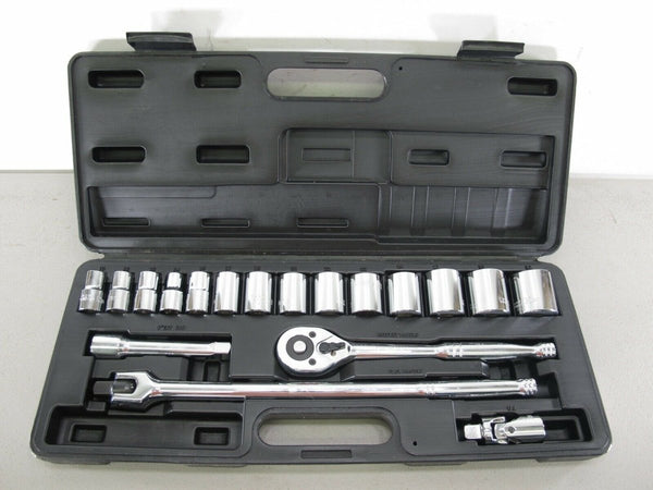 Mintcraft TS1019 - M 1 1 1 Socket Set 1/2 Drive, 19 - Piece - ZeereeZ