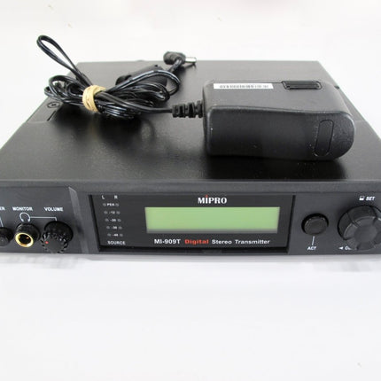 MiPro MI - 909T Digital Wireless In Ear Monitor System Transmitter - ZeereeZ